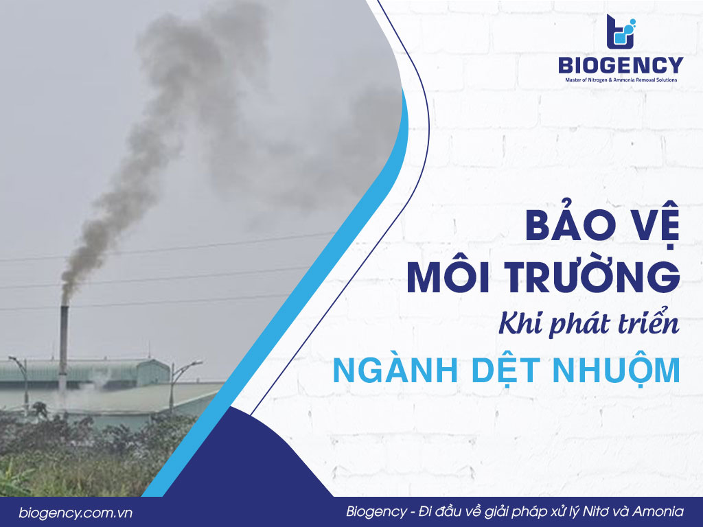 Bảo vệ môi trường khi phát triển ngành dệt nhuộm