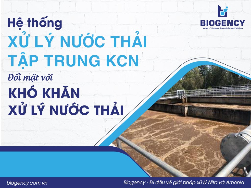 Hệ thống xử lý nước thải tập trung KCN đối mặt với khó khăn xử lý nước thải