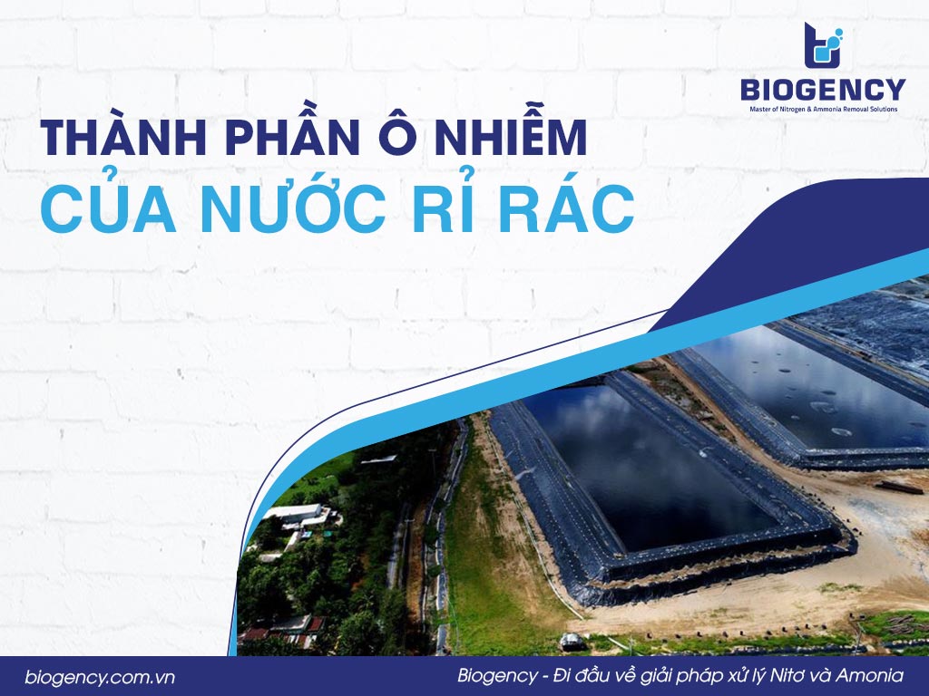 Thành phần ô nhiễm của nước rỉ rác