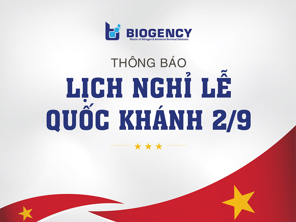 Thông báo nghỉ Lễ Quốc Khánh (2/9) năm 2024 - BIOGENCY