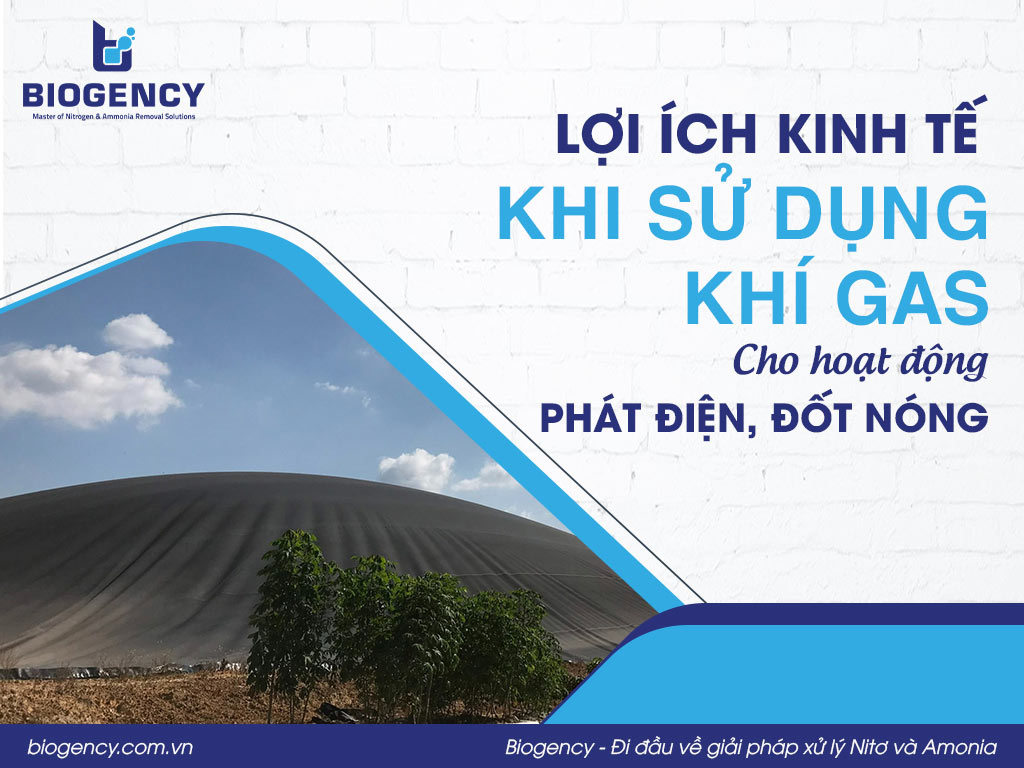 Lợi ích kinh tế khi sử dụng khí Gas cho hoạt động phát điện, đốt nóng