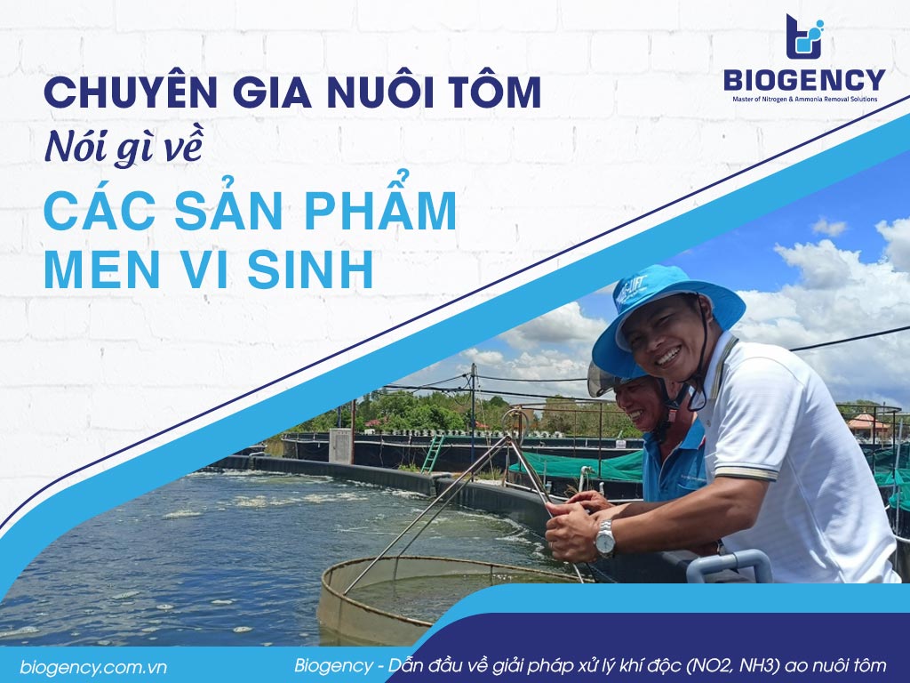 Chuyên gia nuôi tôm nói gì về các sản phẩm men vi sinh?