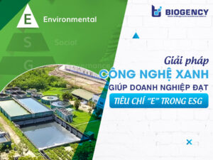 Giải pháp công nghệ xanh giúp doanh nghiệp đạt tiêu chí “E” trong ESG