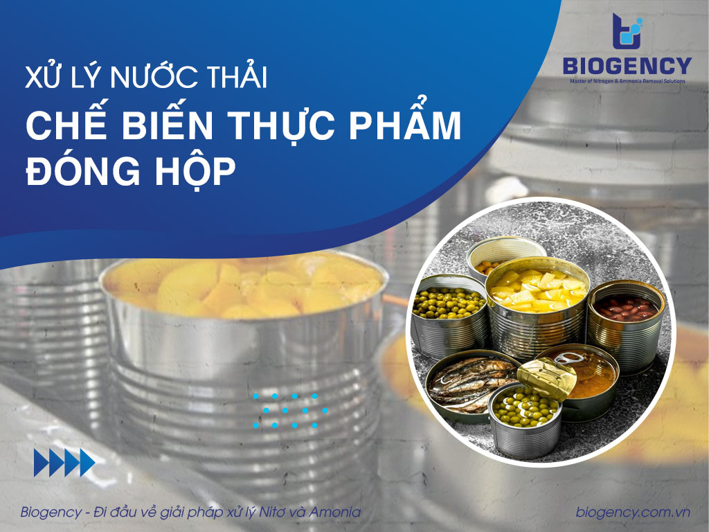 Xử lý nước thải chế biến thực phẩm đóng hộp