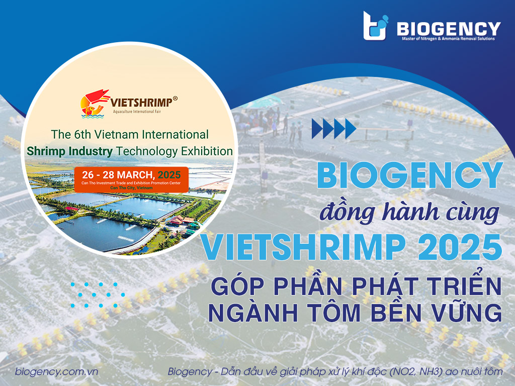 BIOGENCY đồng hành cùng VietShrimp 2025 - Góp phần phát triển ngành tôm bền vững