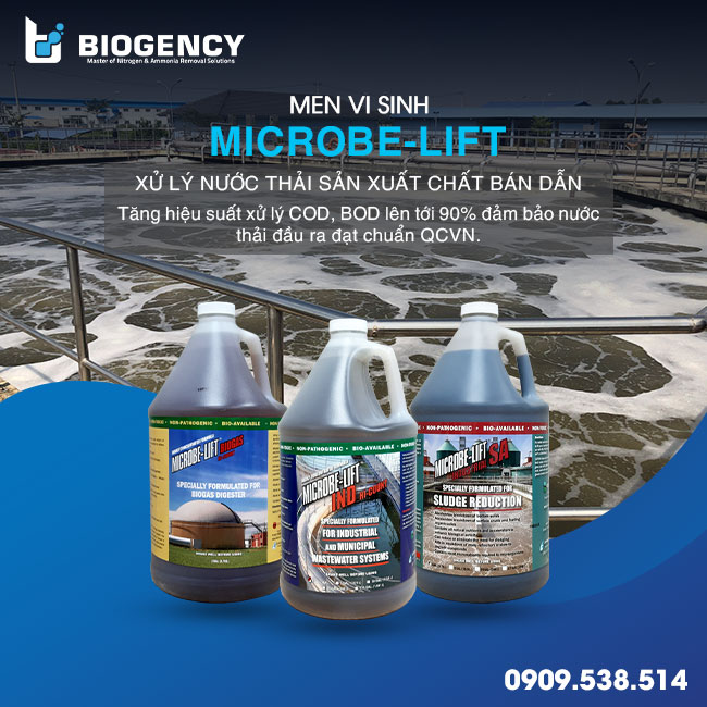 [BIOGENCY] Giải pháp: Xử lý nước thải sản xuất chất bán dẫn