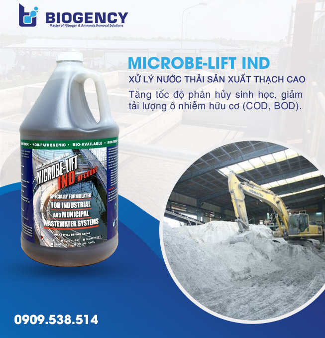 [BIOGENCY] Giải pháp: Xử lý nước thải sản xuất thạch cao