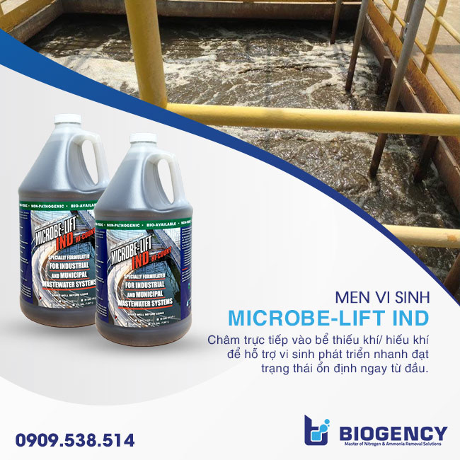 Men vi sinh Microbe-Lift IND dùng trong khởi động hệ thống xử lý nước thải. Men vi sinh Microbe-Lift IND dùng trong khởi động hệ thống xử lý nước thải.