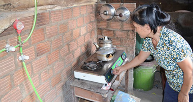 Tận dụng khí Biogas làm khí đốt. Tận dụng khí Biogas làm khí đốt.