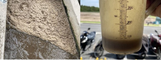 Một HTXLNT sinh hoạt đang gặp vấn đề về bùn trong giai đoạn khởi động.