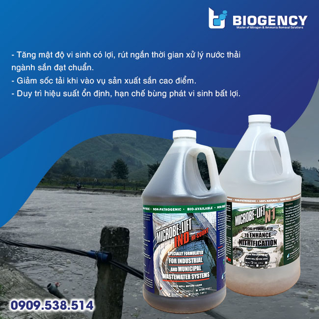 Xử lý nước thải ngành sắn đạt chuẩn QCVN 63:2017/BTNMT – Tối ưu hiệu quả với công nghệ vi sinh Microbe-Lift Xử lý nước thải ngành sắn đạt chuẩn QCVN 63:2017/BTNMT – Tối ưu hiệu quả với công nghệ vi sinh Microbe-Lift