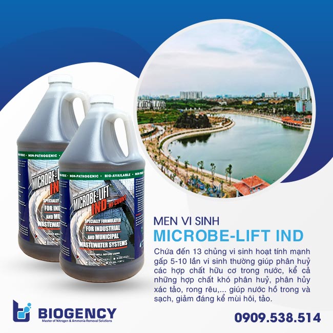 Men vi sinh phân huỷ chất hữu cơ, ngăn mùi Microbe-Lift IND. Men vi sinh phân huỷ chất hữu cơ, ngăn mùi Microbe-Lift IND.