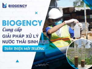 BIOGENCY - Cung cấp giải pháp xử lý nước thải sinh học thân thiện môi trường