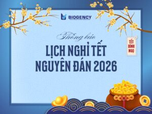 [Thông báo nghỉ lễ] Lịch nghỉ lễ Tết Nguyên Đán 2026 – BIOGENCY