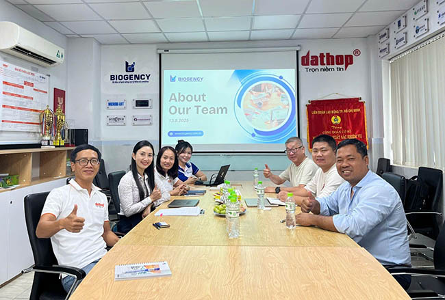 BIOGENCY gặp gỡ đại diện Ecological Laboratories Inc và đối tác. BIOGENCY gặp gỡ đại diện Ecological Laboratories Inc và đối tác.