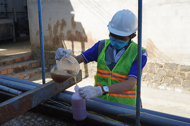 Kỹ thuật BIOGENCY tại hệ thống xử lý nước thải của khách hàng. Kỹ thuật BIOGENCY tại hệ thống xử lý nước thải của khách hàng.