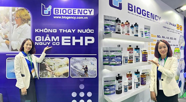 BIOGENCY giới thiệu giải pháp không thay nước, giảm nguy cơ EHP tại Vietshrimp. BIOGENCY giới thiệu giải pháp không thay nước, giảm nguy cơ EHP tại Vietshrimp.