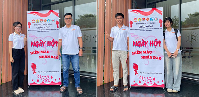 Cán bộ nhân viên BIOGENCY tham gia hoạt động Hiến máu nhân đạo. Cán bộ nhân viên BIOGENCY tham gia hoạt động Hiến máu nhân đạo.