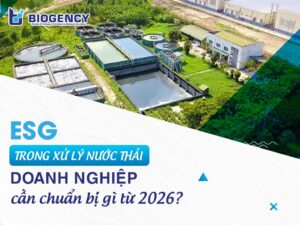 ESG trong xử lý nước thải: Doanh nghiệp cần chuẩn bị gì từ 2026?