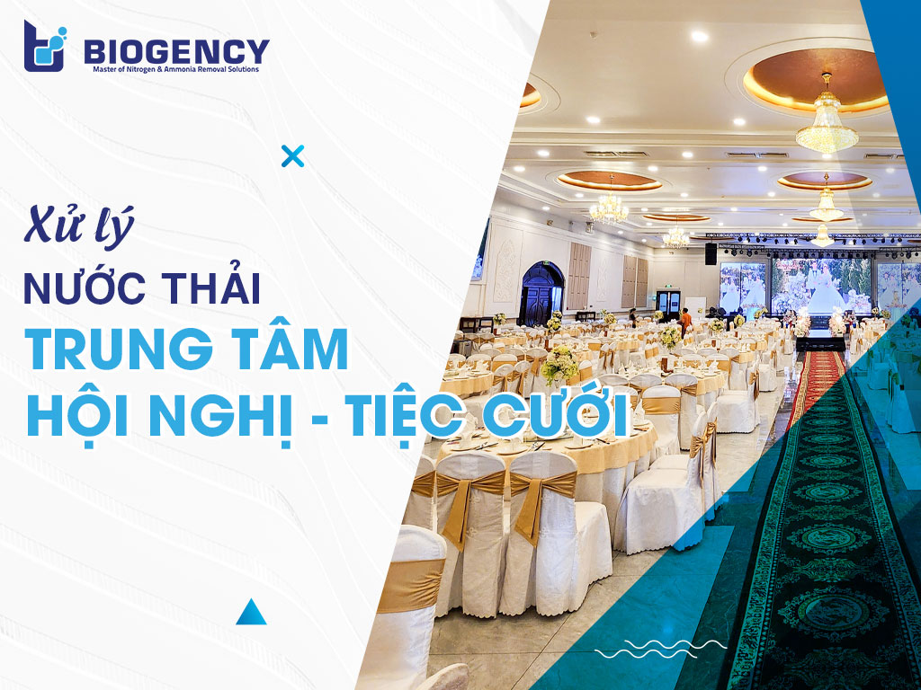 Xử lý nước thải trung tâm hội nghị - tiệc cưới