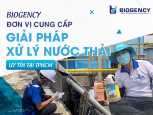 BIOGENCY - Đơn vị cung cấp giải pháp xử lý nước thải uy tín tại TPHCM