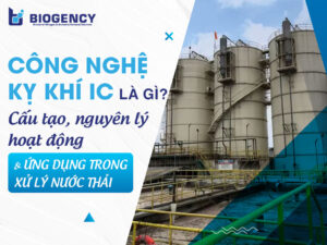 Công nghệ kỵ khí IC là gì? Cấu tạo, nguyên lý hoạt động và ứng dụng trong xử lý nước thải